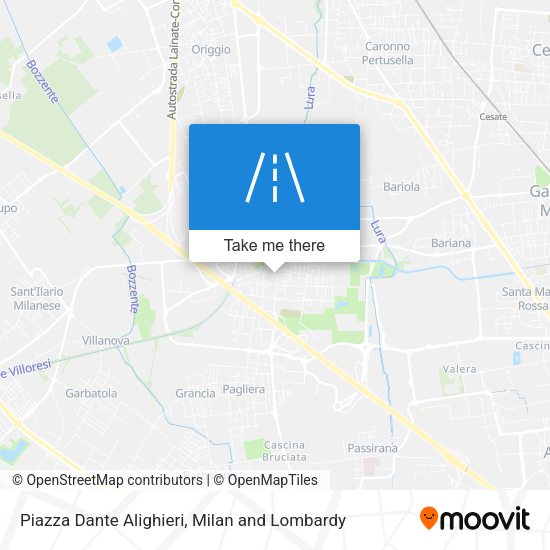 Piazza Dante Alighieri map