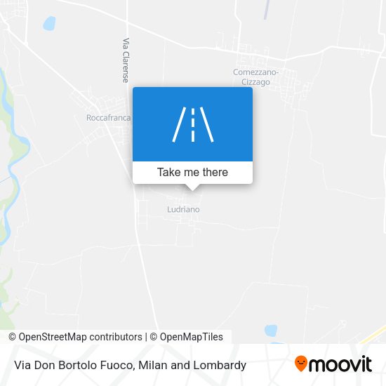 Via Don Bortolo Fuoco map