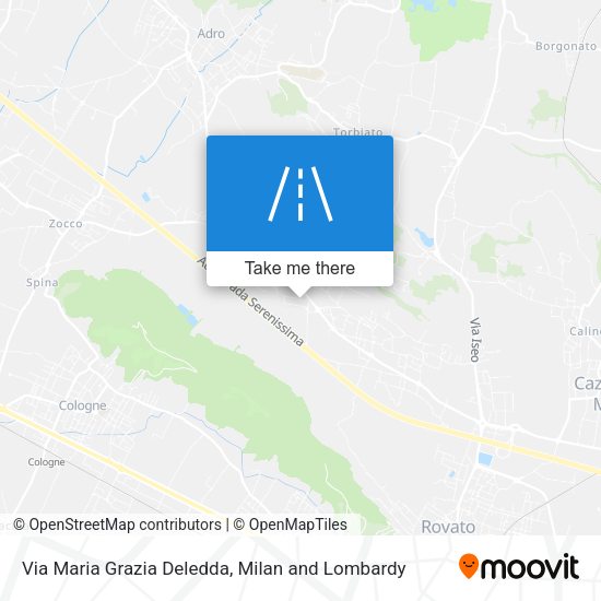 Via  Maria Grazia Deledda map