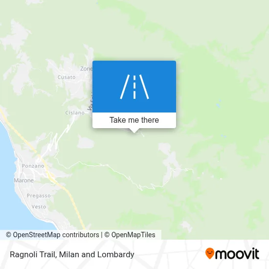 Ragnoli Trail map
