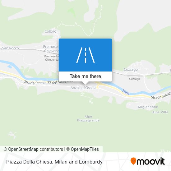 Piazza Della Chiesa map