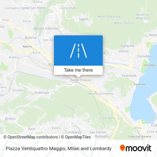 Piazza Ventiquattro Maggio map