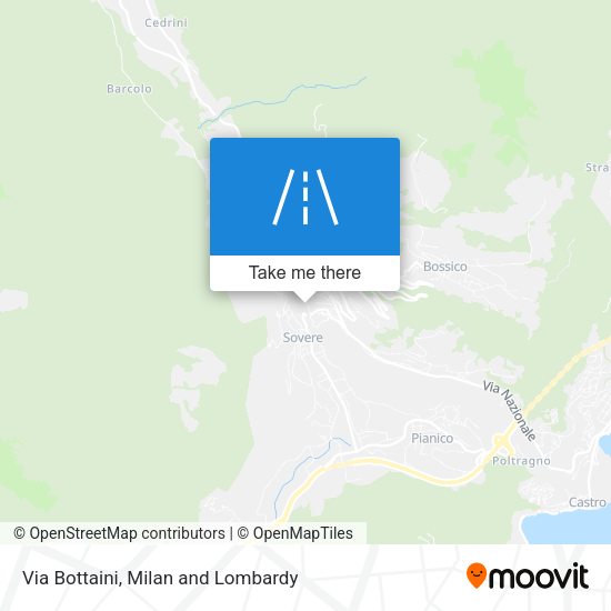 Via Bottaini map