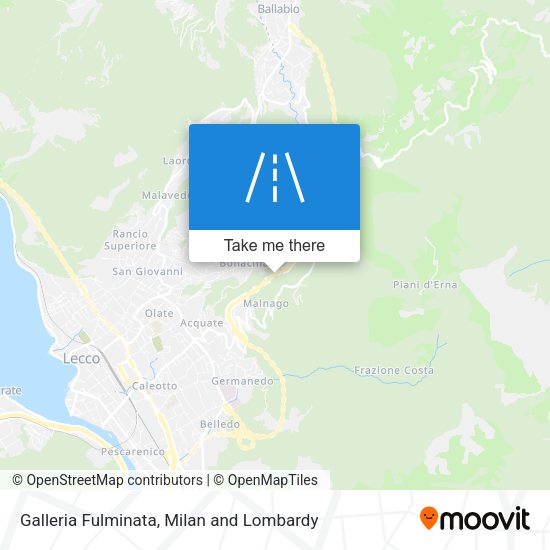 Galleria Fulminata map