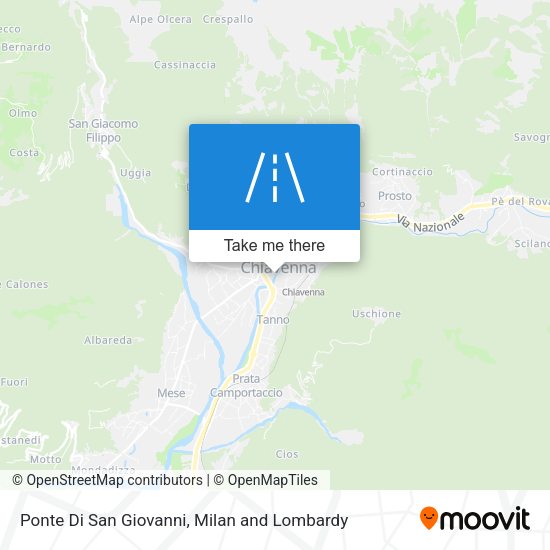 Ponte Di San Giovanni map