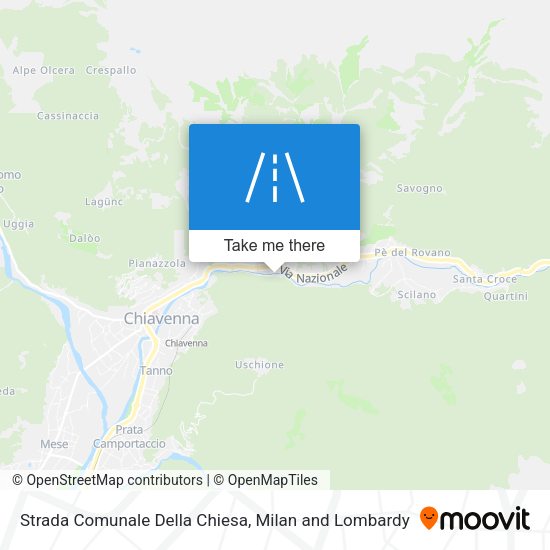 Strada Comunale Della Chiesa map