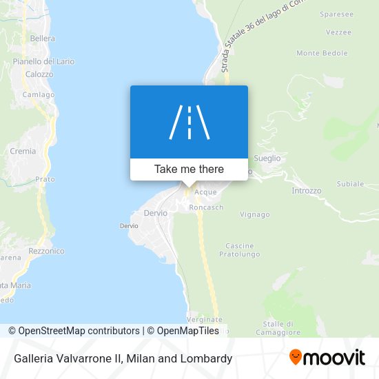 Galleria Valvarrone II map