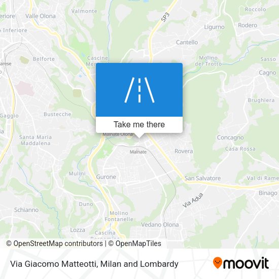 Via Giacomo Matteotti map