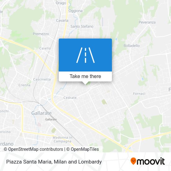 Piazza Santa Maria map