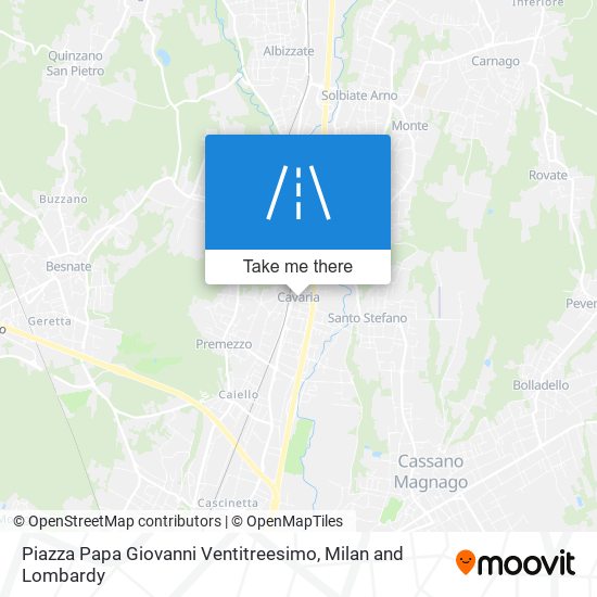 Piazza Papa Giovanni Ventitreesimo map