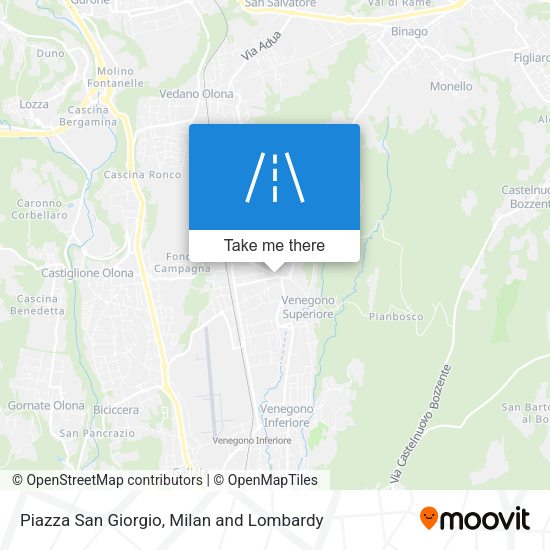 Piazza San Giorgio map
