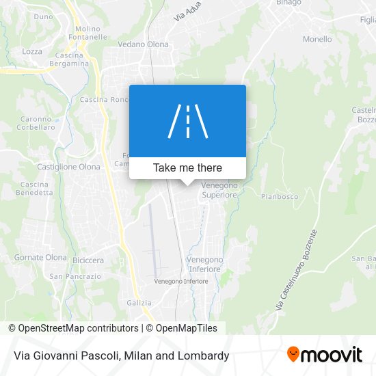 Via Giovanni Pascoli map