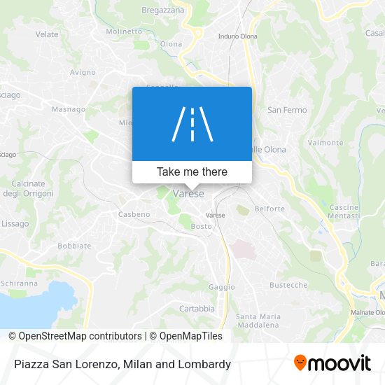 Piazza San Lorenzo map