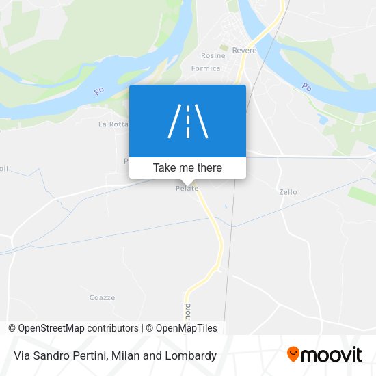 Via Sandro Pertini map