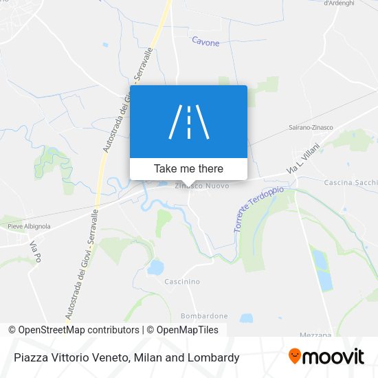 Piazza Vittorio Veneto map