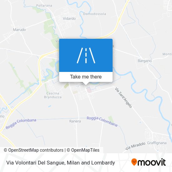 Via Volontari Del Sangue map