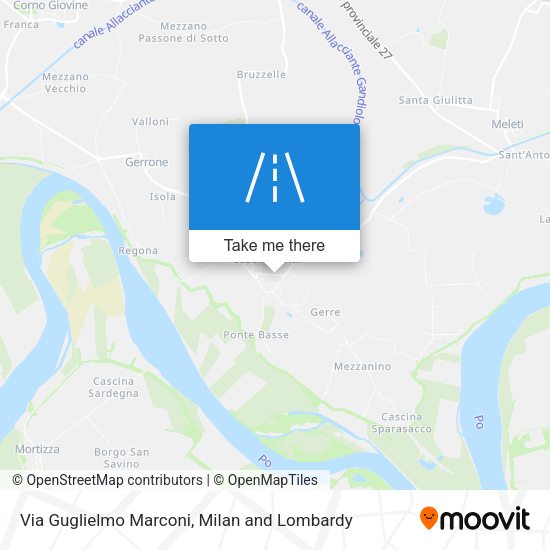 Via Guglielmo Marconi map