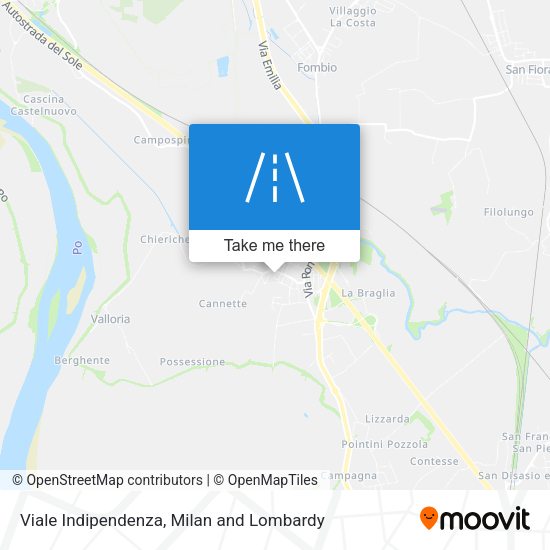 Viale Indipendenza map