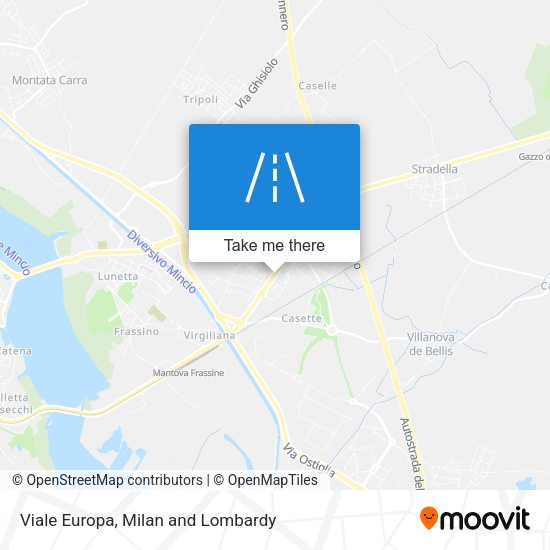 Viale Europa map