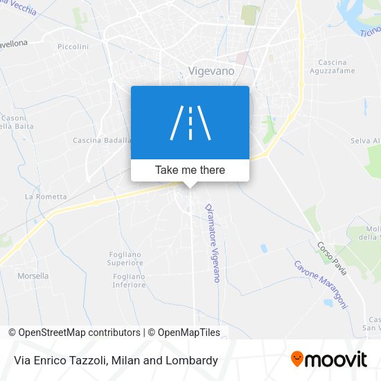 Via Enrico Tazzoli map