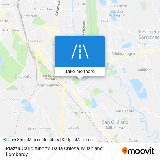 Piazza Carlo Alberto Dalla Chiesa map