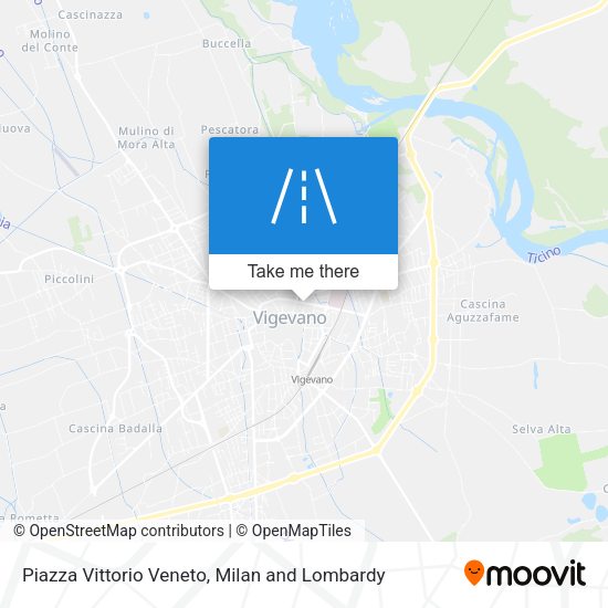 Piazza Vittorio Veneto map