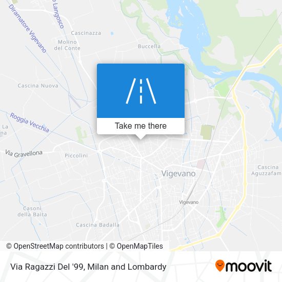 Via Ragazzi Del '99 map