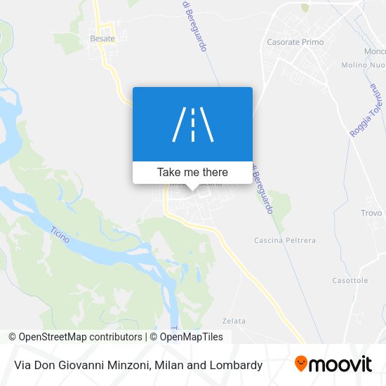 Via Don Giovanni Minzoni map