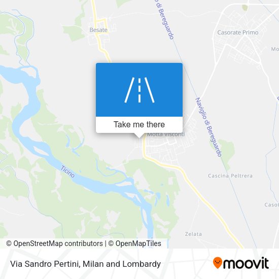 Via Sandro Pertini map