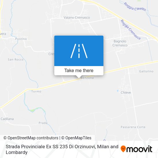Strada Provinciale Ex SS 235 Di Orzinuovi map