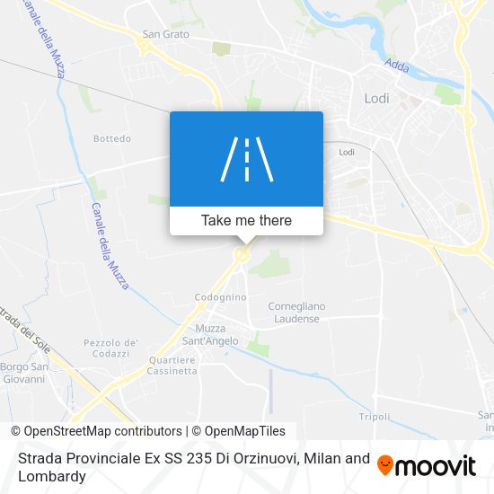 Strada Provinciale Ex SS 235 Di Orzinuovi map