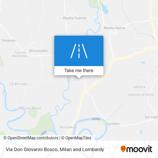 Via Don Giovanni Bosco map