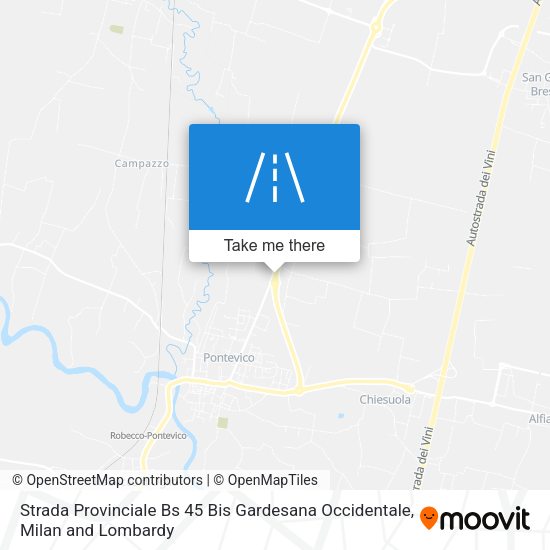 Strada Provinciale Bs 45 Bis Gardesana Occidentale map