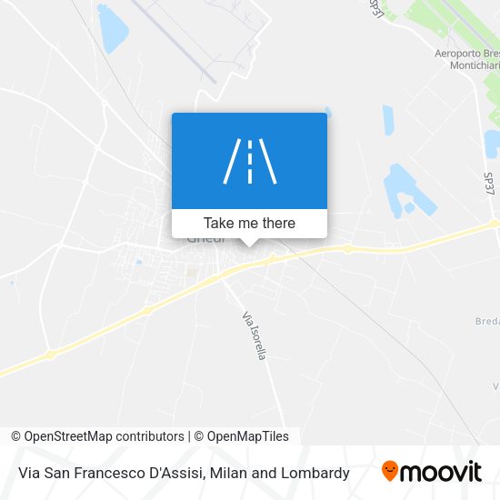 Via San Francesco D'Assisi map