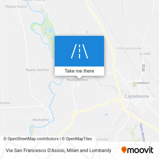 Via San Francesco D'Assisi map