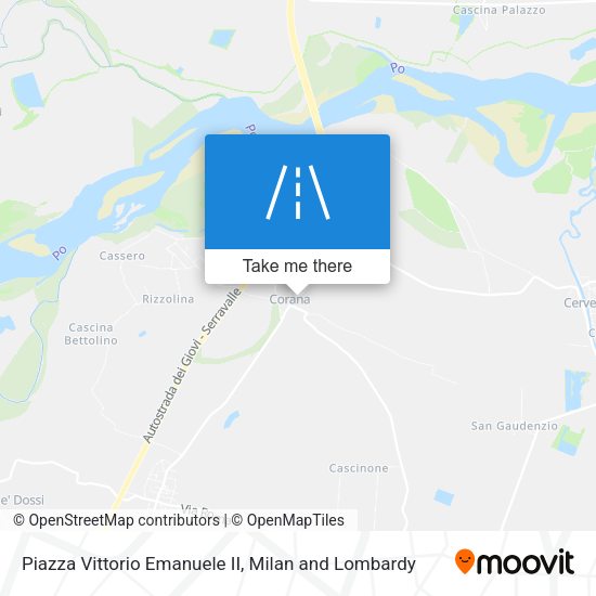 Piazza Vittorio Emanuele II map