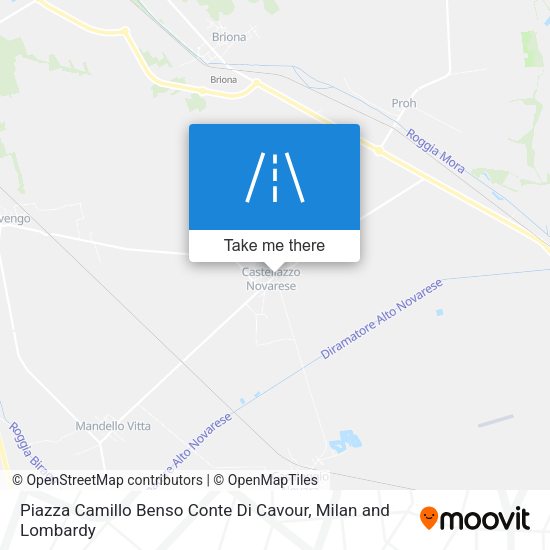 Piazza Camillo Benso Conte Di Cavour map