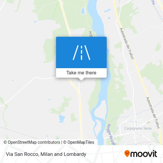 Via San Rocco map