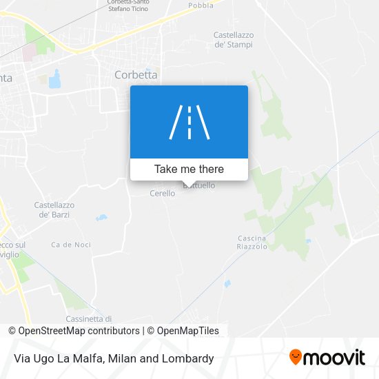 Via Ugo La Malfa map