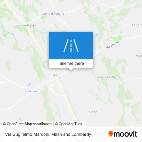 Via Guglielmo Marconi map