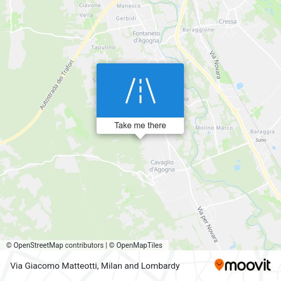 Via Giacomo Matteotti map