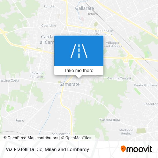 Via Fratelli Di Dio map