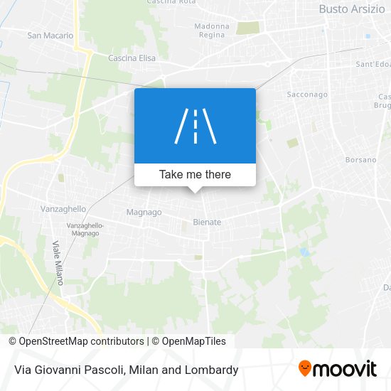 Via Giovanni Pascoli map