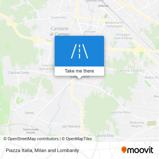 Piazza Italia map