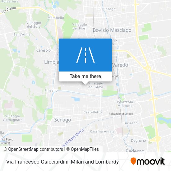 Via Francesco Guicciardini map