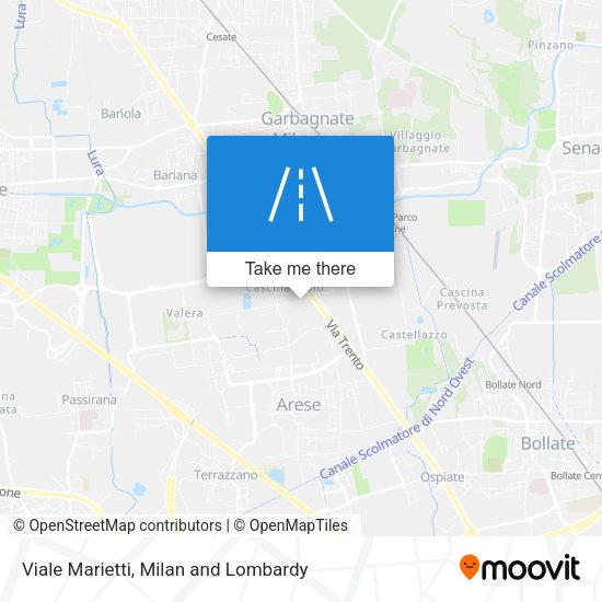 Viale Marietti map