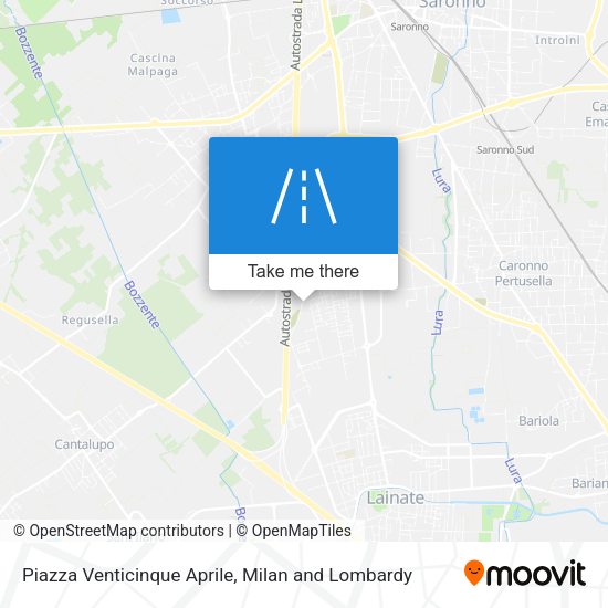Piazza Venticinque Aprile map