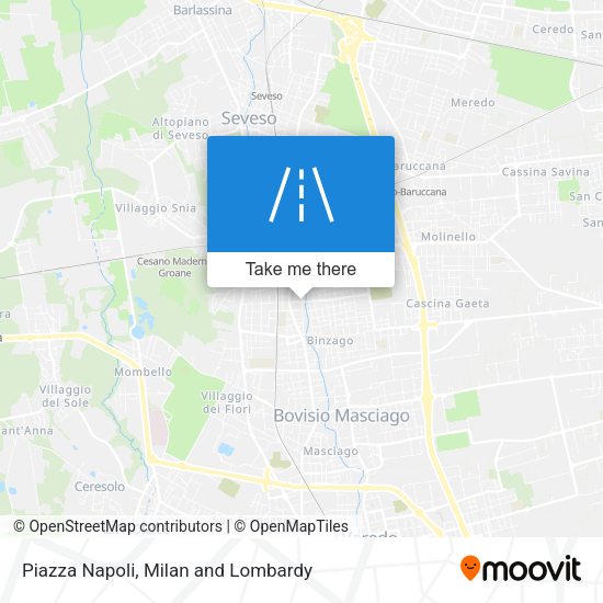 Piazza Napoli map