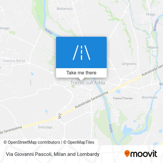 Via Giovanni Pascoli map