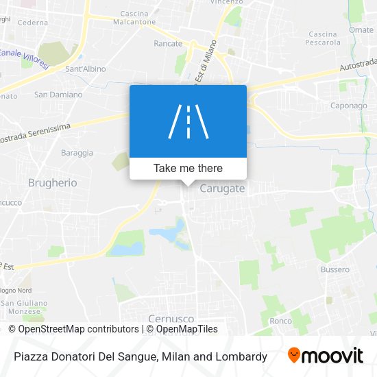 Piazza Donatori Del Sangue map